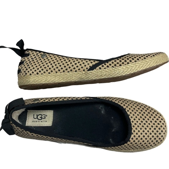 Ugg Indah Burlap Slip On Flat - Picture 1 of 11